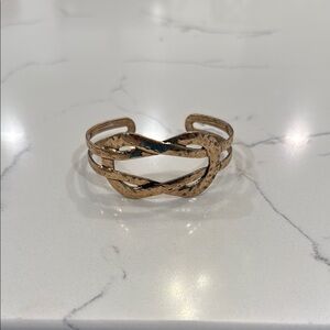 LOFT gold/brass cuff bracelet